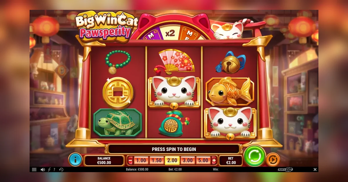 Big Win Cat Pawsperity 슬롯게임