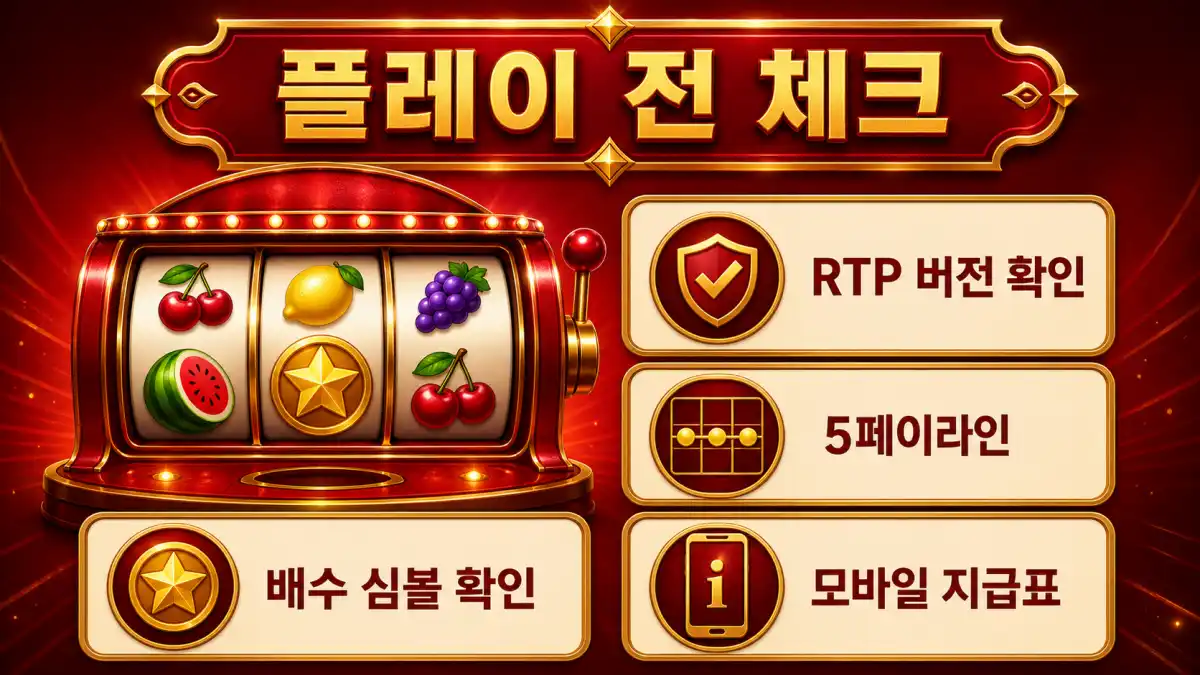 Red Hot Multipliers 슬롯게임의 RTP 버전과 지급표 확인사항을 정리한 본문 이미지