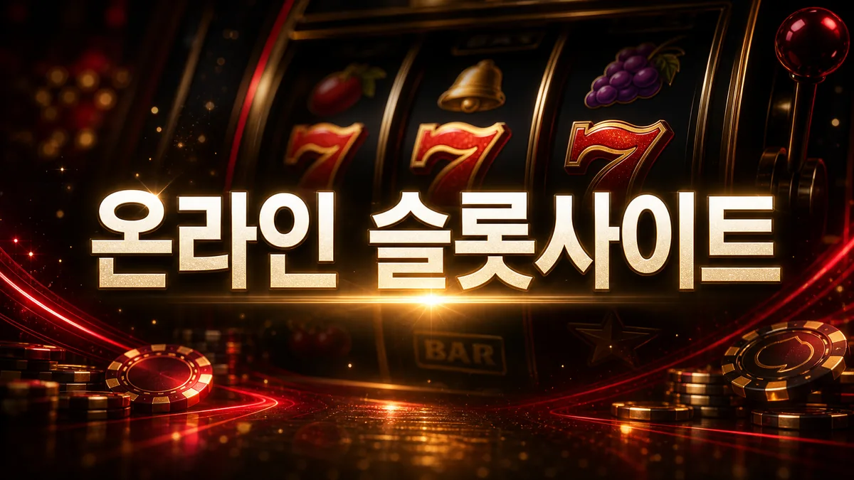 온라인 슬롯사이트 대표 이미지